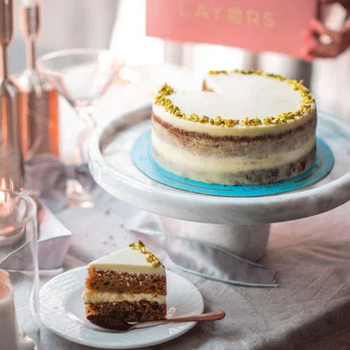 Nuts Fusion Cake By Layers Flower House