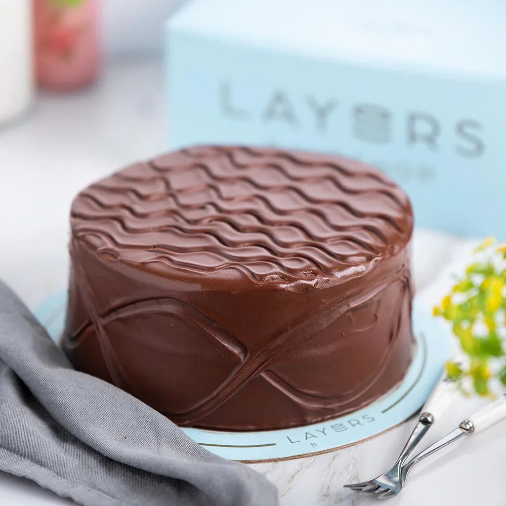 Nutella Cake By Layers Flower House