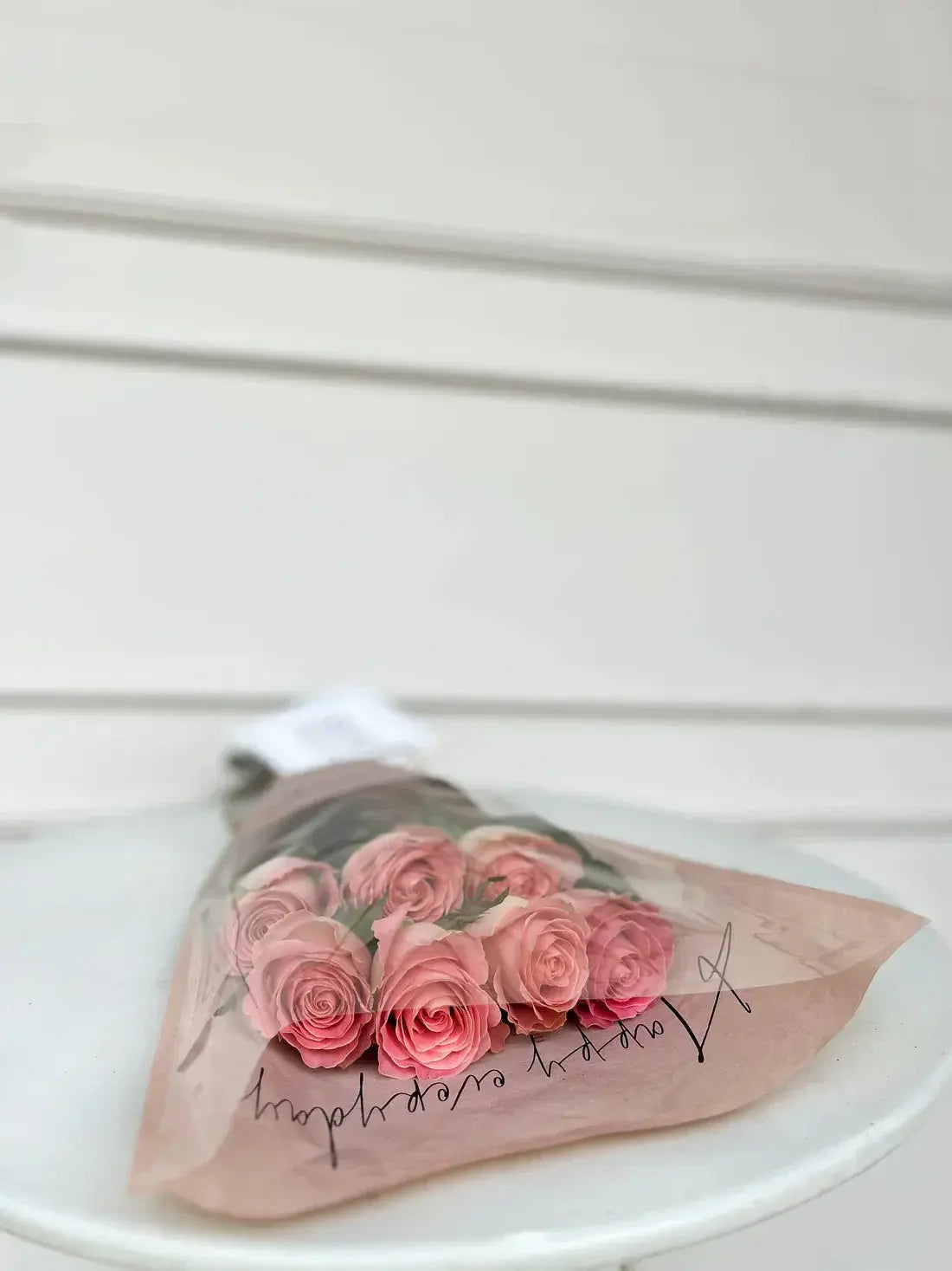 Pink rose box bouquet by Flower House Lahore