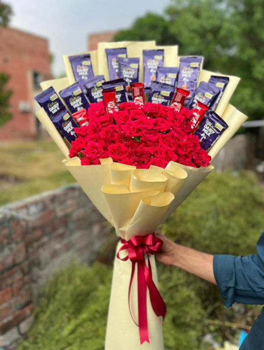 Velvet Bouquet ( 20 choclates )