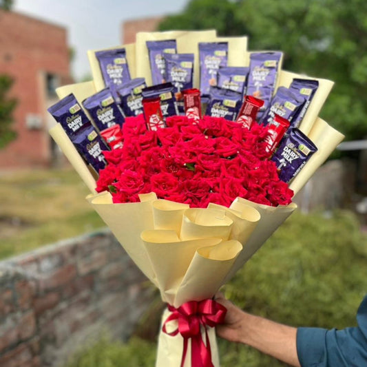 Velvet Bouquet ( 20 choclates )