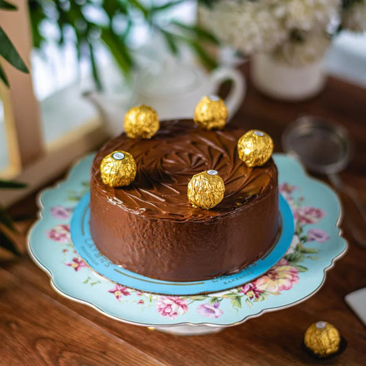 Ferrero Rocher Cake By Layers Flower House