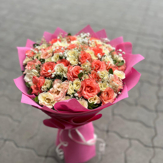 Pink Whisper Flower House